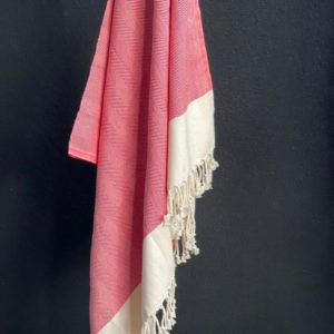 Harem Bath / Beach Towel (Peshtemal) Red